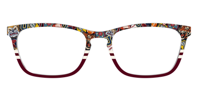 The Varsity Patches Split - Front Top Thumbnail - Pair Eyewear