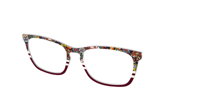 The Varsity Patches Split - Angle Top Thumbnail - Pair Eyewear