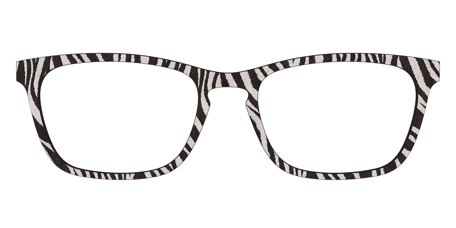 The Zebra Stripes - Front Top Image - Pair Eyewear