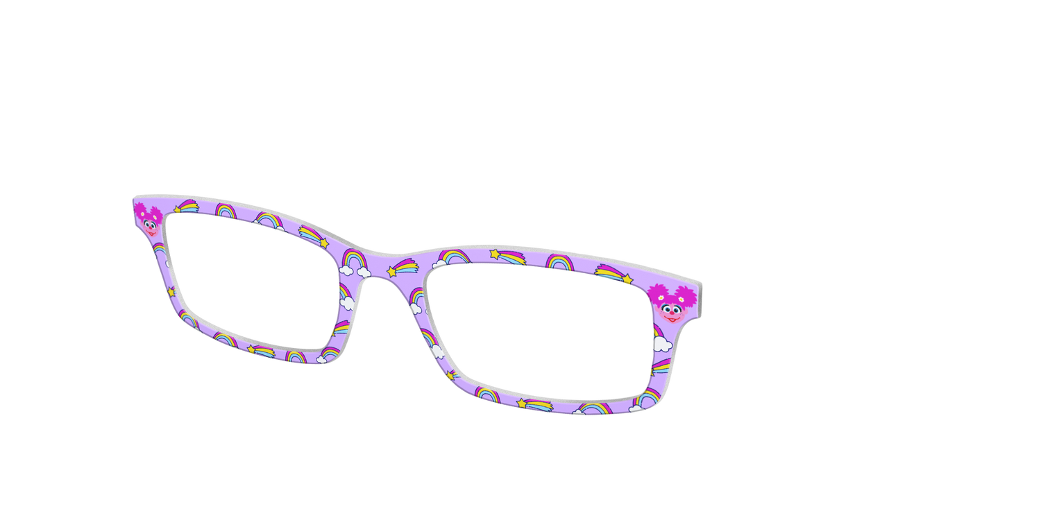 The Abby Rainbow - Angle Top Image - Pair Eyewear