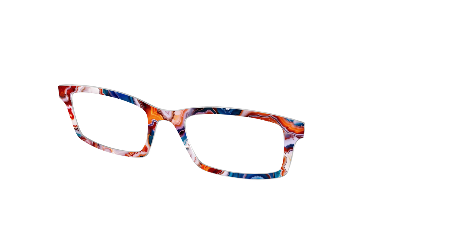 The Abroad Agate - Angle Top Image - Pair Eyewear