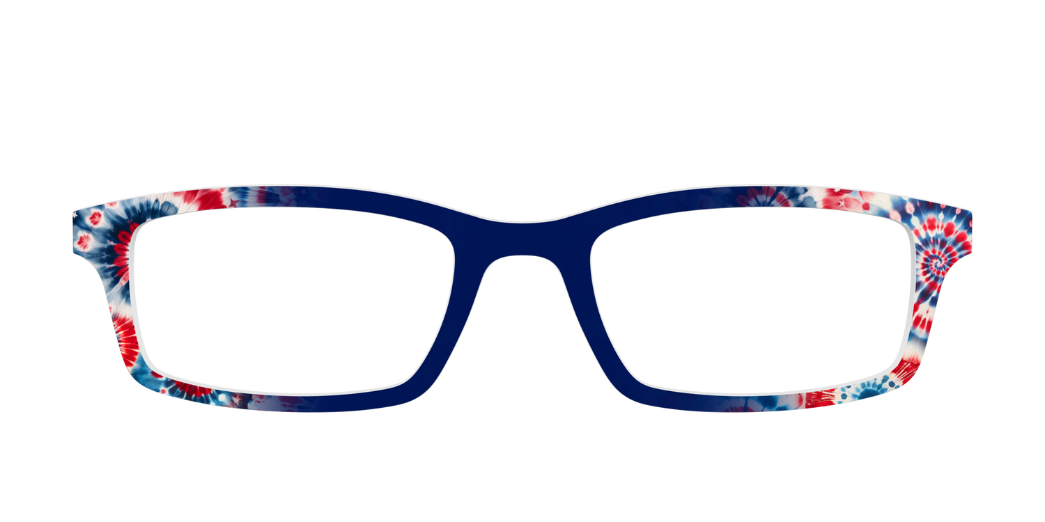 The Americana Tie-Dye - Front Top Image - Pair Eyewear