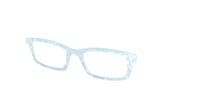 The Aquamarine Pearl Marble - Angle Top Thumbnail - Pair Eyewear