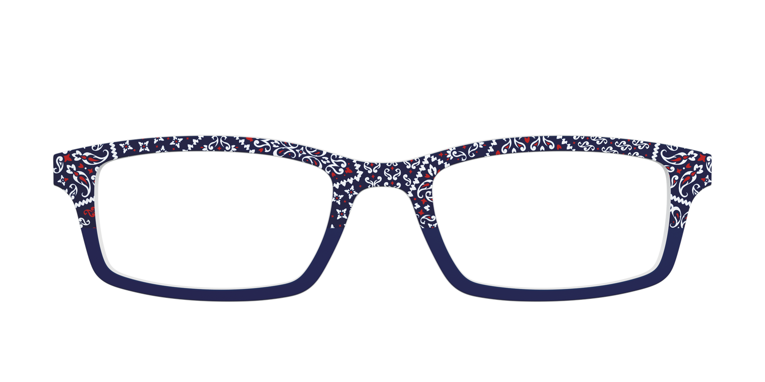 The Bandana Split - Front Top Image - Pair Eyewear