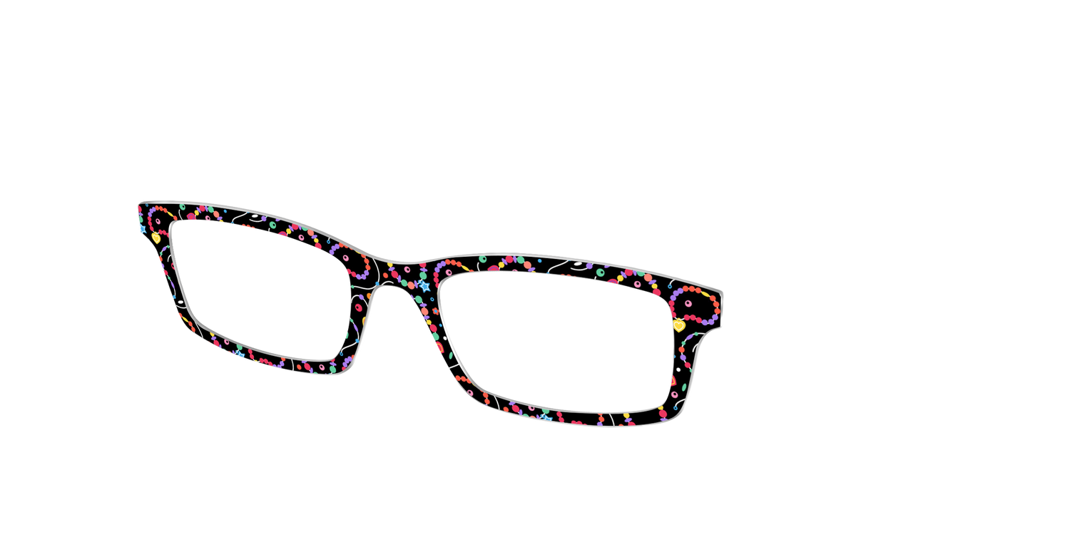 The Beaded Bangles - Angle Top Image - Pair Eyewear