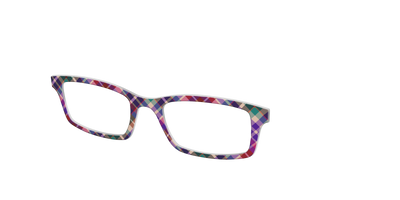 The Berry Plaid - Angle Top Thumbnail - Pair Eyewear