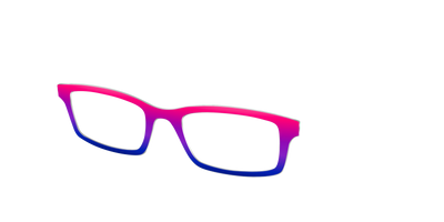 The Bisexual Gradient - Angle Top Thumbnail - Pair Eyewear