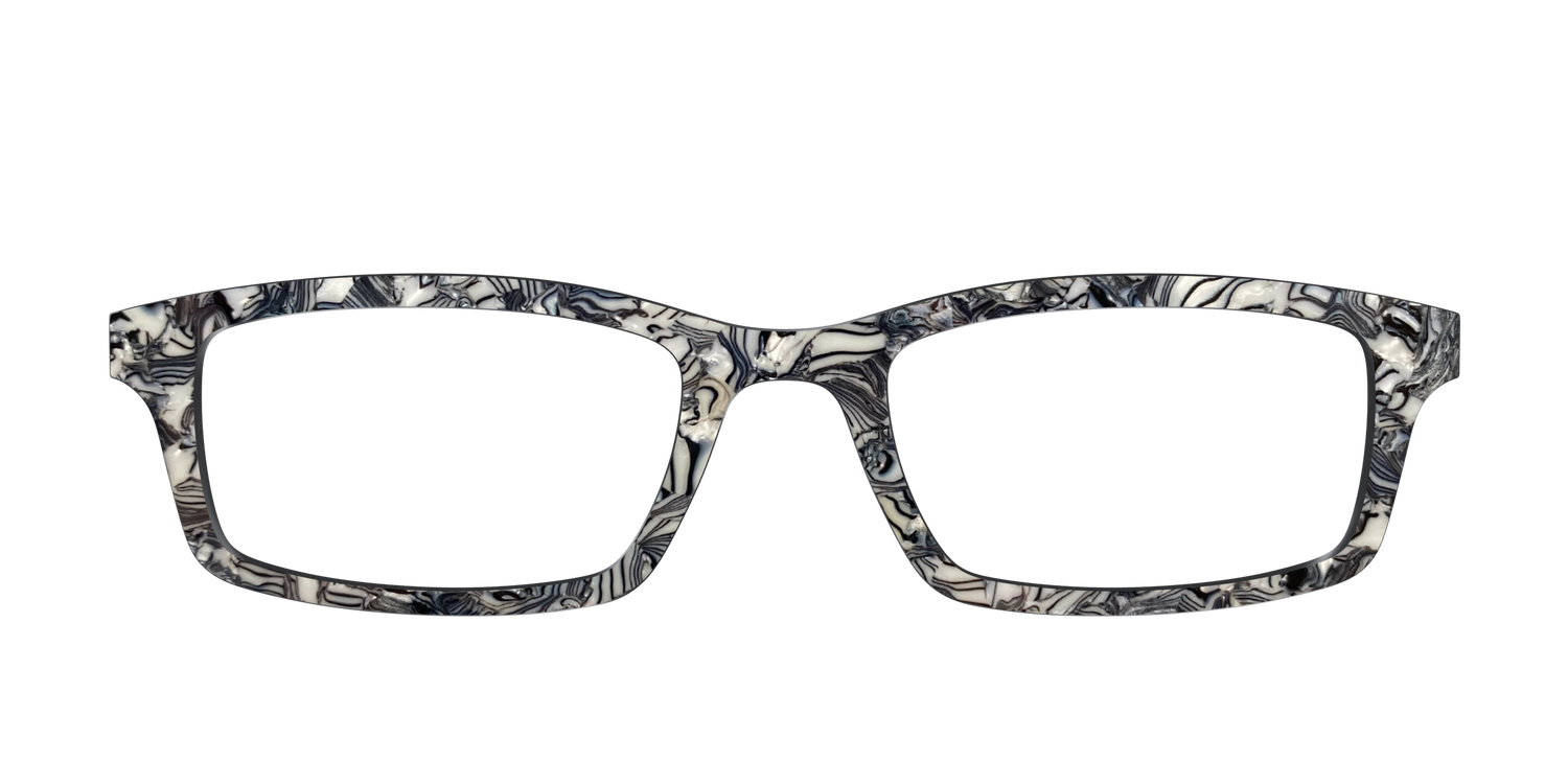 The B&W Pearl Agate - Front Top Image - Pair Eyewear