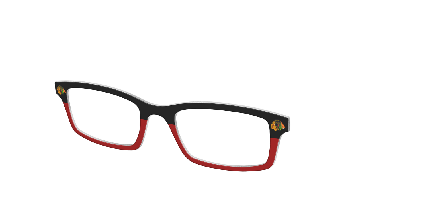 The Blackhawks® Split - Angle Top Image - Pair Eyewear