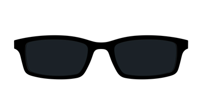 The Non-Polarized Black Sun Top - Front Top Thumbnail - Pair Eyewear