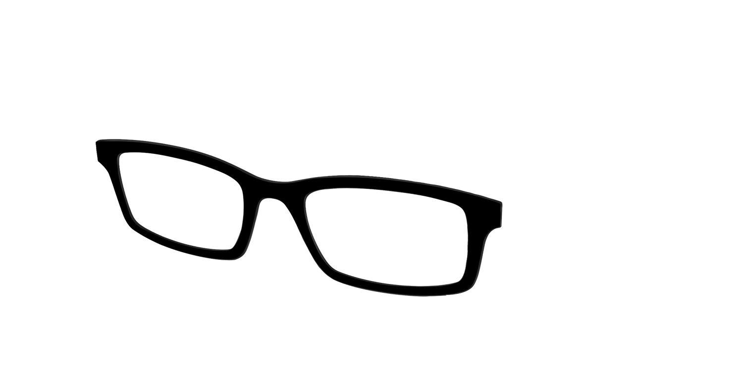 The Black - Angle Top Image - Pair Eyewear