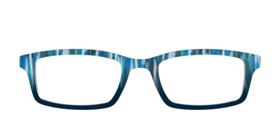 The Blueberry Brushstrokes - Front Top Thumbnail - Pair Eyewear