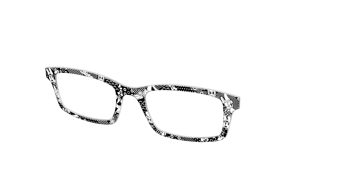 The Bold Mickey & Friends - Angle Top Image - Pair Eyewear