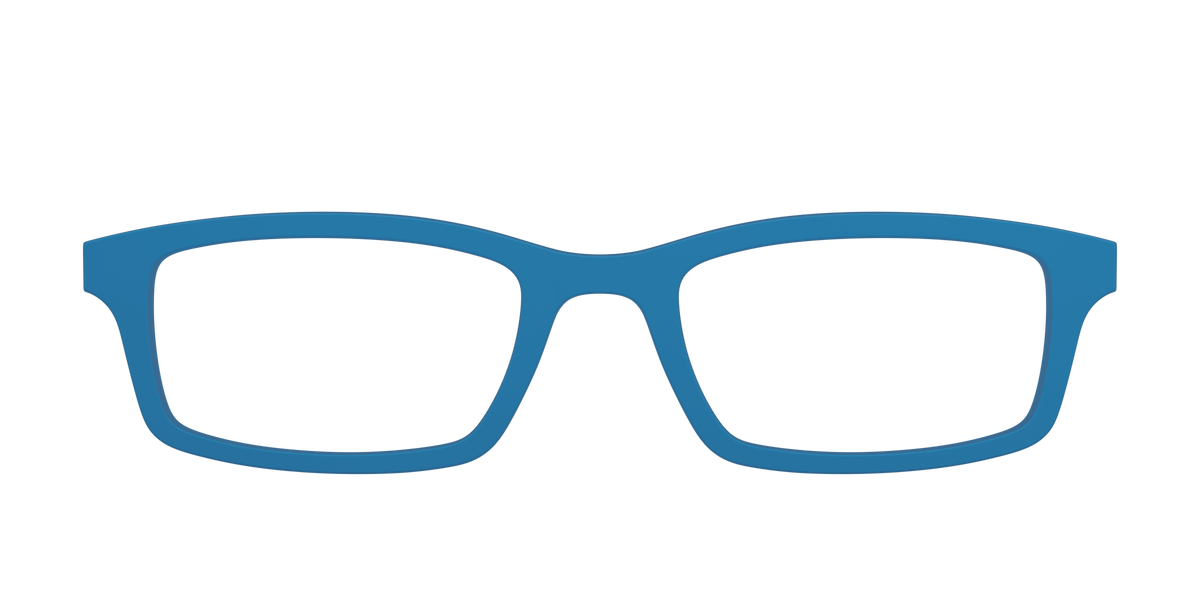 The Bondi Blue - Front Top Image - Pair Eyewear