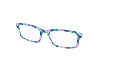 The Breezy Plaid - Angle Top Thumbnail - Pair Eyewear