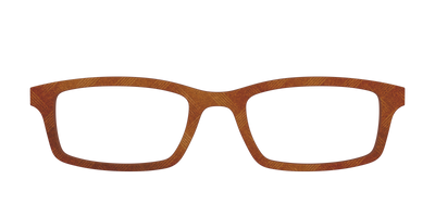 The Burnt Orange Basketweave - Front Top Thumbnail - Pair Eyewear