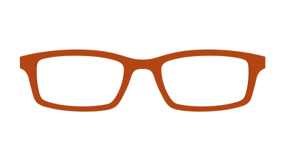 The Burnt Orange - Front Top Thumbnail - Pair Eyewear