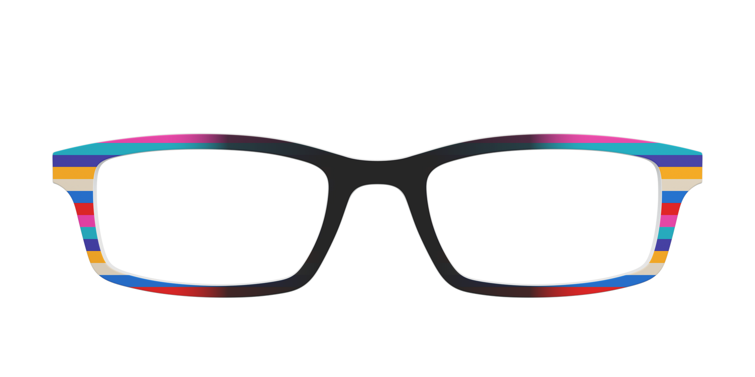 The Cable Stripes - Front Top Image - Pair Eyewear