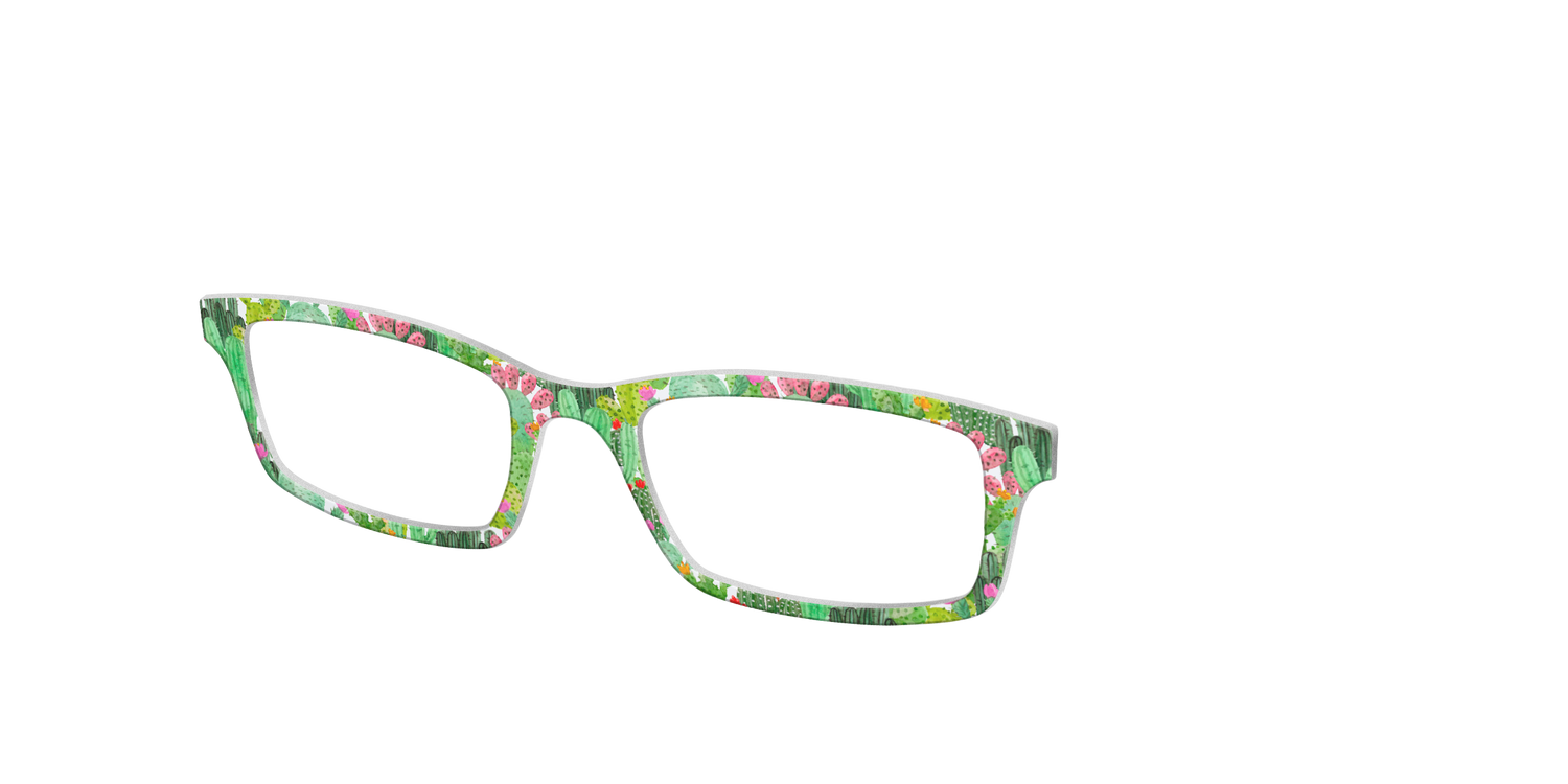 The Cactus Floral - Angle Top Image - Pair Eyewear
