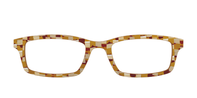 The Chestnut Check - Front Top Thumbnail - Pair Eyewear