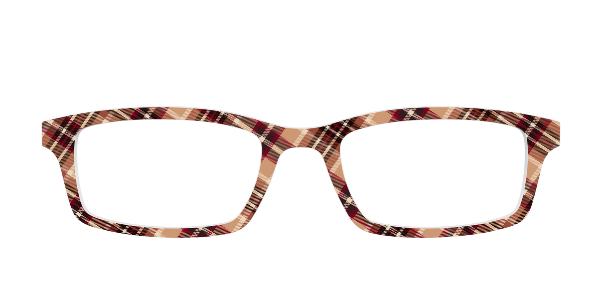 The Chestnut Flannel - Front Top Image - Pair Eyewear