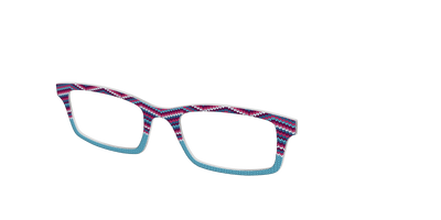 The Chevron Scarf - Angle Top Thumbnail - Pair Eyewear