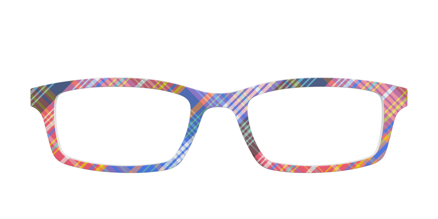 The Chic Plaid - Front Top Image - Pair Eyewear