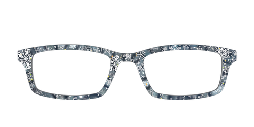 The Christmas Town Snow Globe with Holographic Glitter - Pair Eyewear