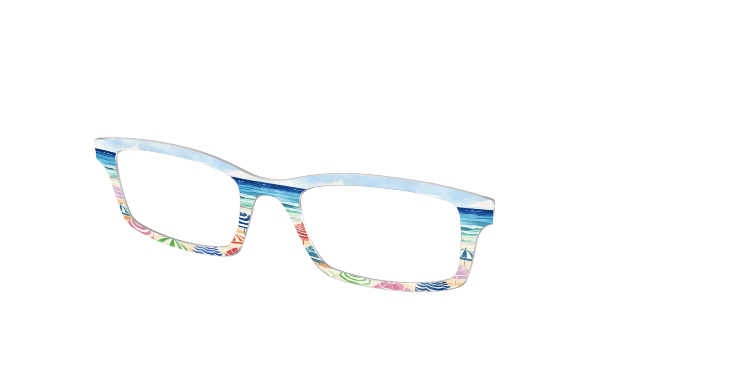 The Coastline Umbrellas - Angle Top Image - Pair Eyewear