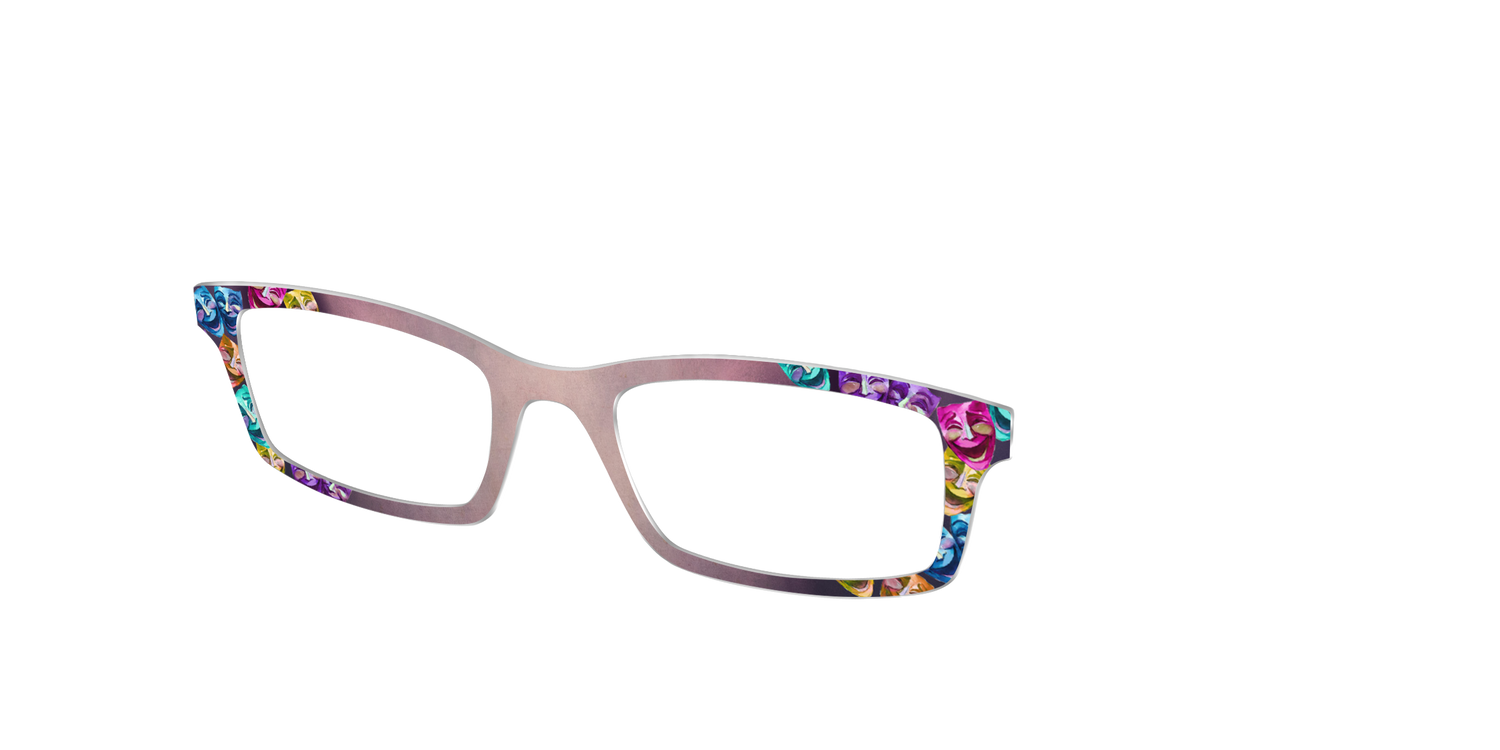 The Comedy Masks - Angle Top Image - Pair Eyewear