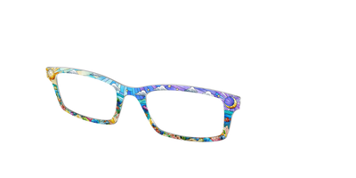 The Coral Reef Stained Glass - Angle Top Thumbnail - Pair Eyewear
