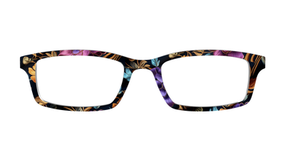 The Crushed Velvet Floral - Front Top Thumbnail - Pair Eyewear