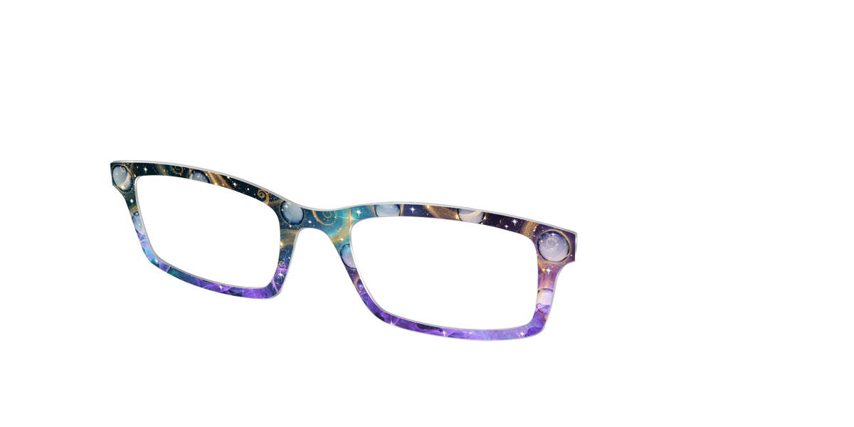 The Crystal Ball Haze - Angle Top Image - Pair Eyewear
