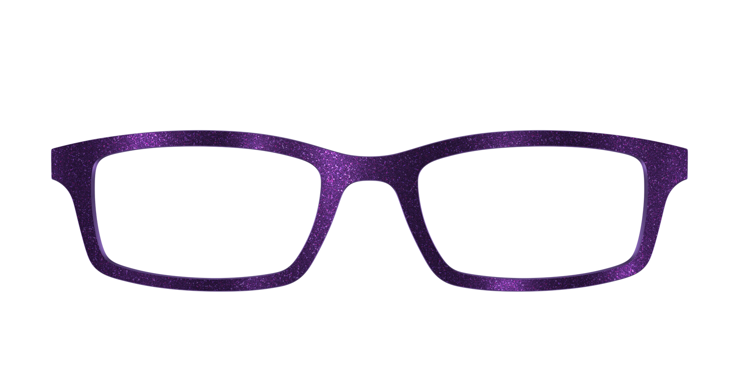 The Deep Purple Shimmer - Front Top Image - Pair Eyewear