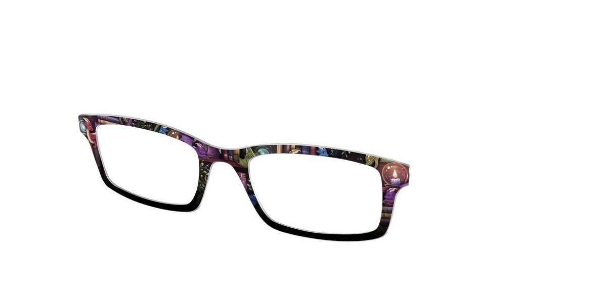 The Dragon Bookcase - Angle Top Image - Pair Eyewear