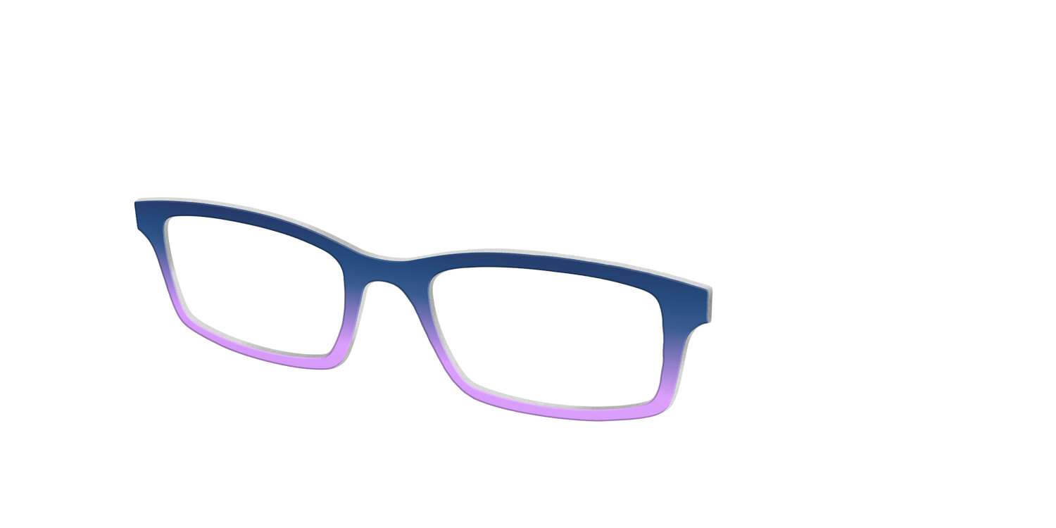 The Dusk to Violet Gradient - Angle Top Image - Pair Eyewear