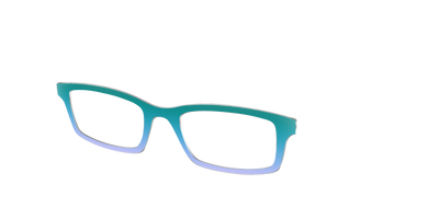 The Emerald to Lilac Gradient - Angle Top Thumbnail - Pair Eyewear