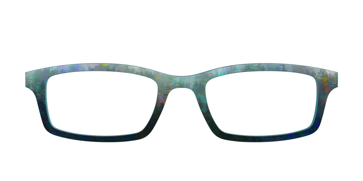 The Evergreen Forest Bokeh - Front Top Image - Pair Eyewear