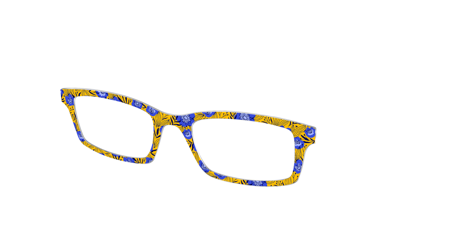 The Fab Floral - Angle Top Image - Pair Eyewear