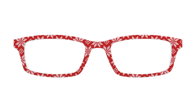 The Fairisle Snowflakes - Front Top Thumbnail - Pair Eyewear