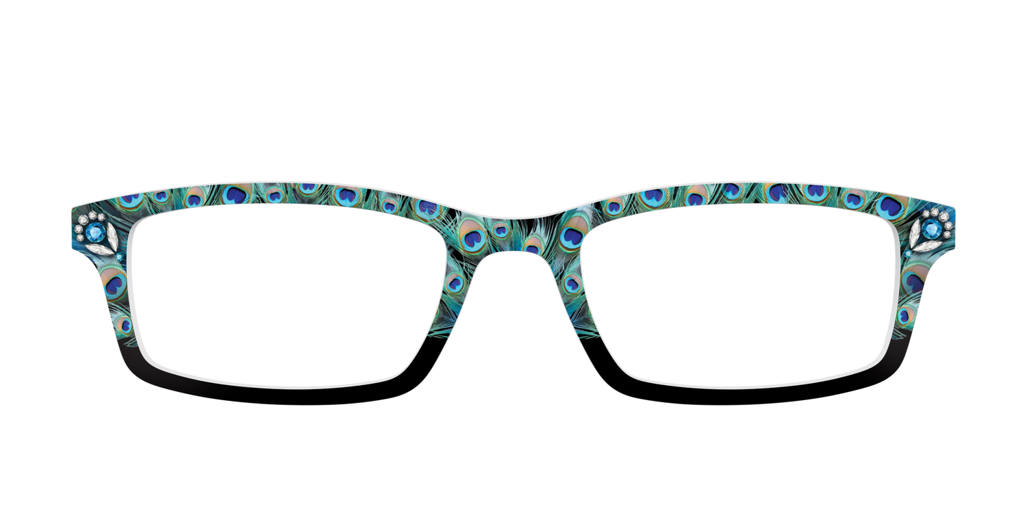 The Feathered Elegance - Front Top Image - Pair Eyewear