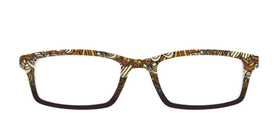 The Feathers Stained Glass - Front Top Thumbnail - Pair Eyewear
