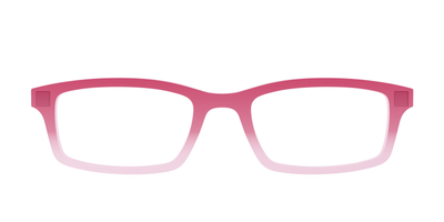 The Flamingo to Blush Gradient Crystal - Front Top Thumbnail - Pair Eyewear