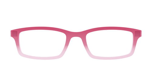 The Flamingo to Blush Gradient Crystal - Pair Eyewear