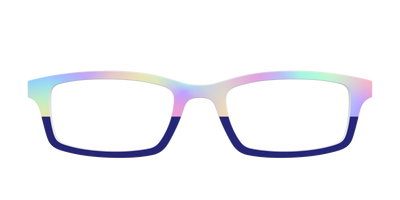 The Flashback Gradient Split - Front Top Thumbnail - Pair Eyewear