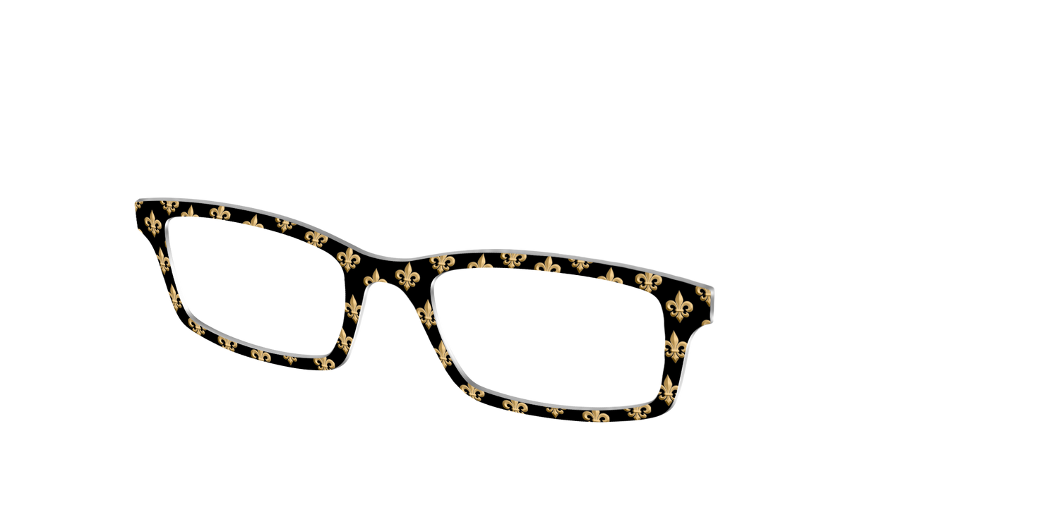 The Fleur-de-lis - Angle Top Image - Pair Eyewear