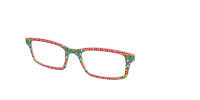 The Floral Ribbons - Angle Top Thumbnail - Pair Eyewear