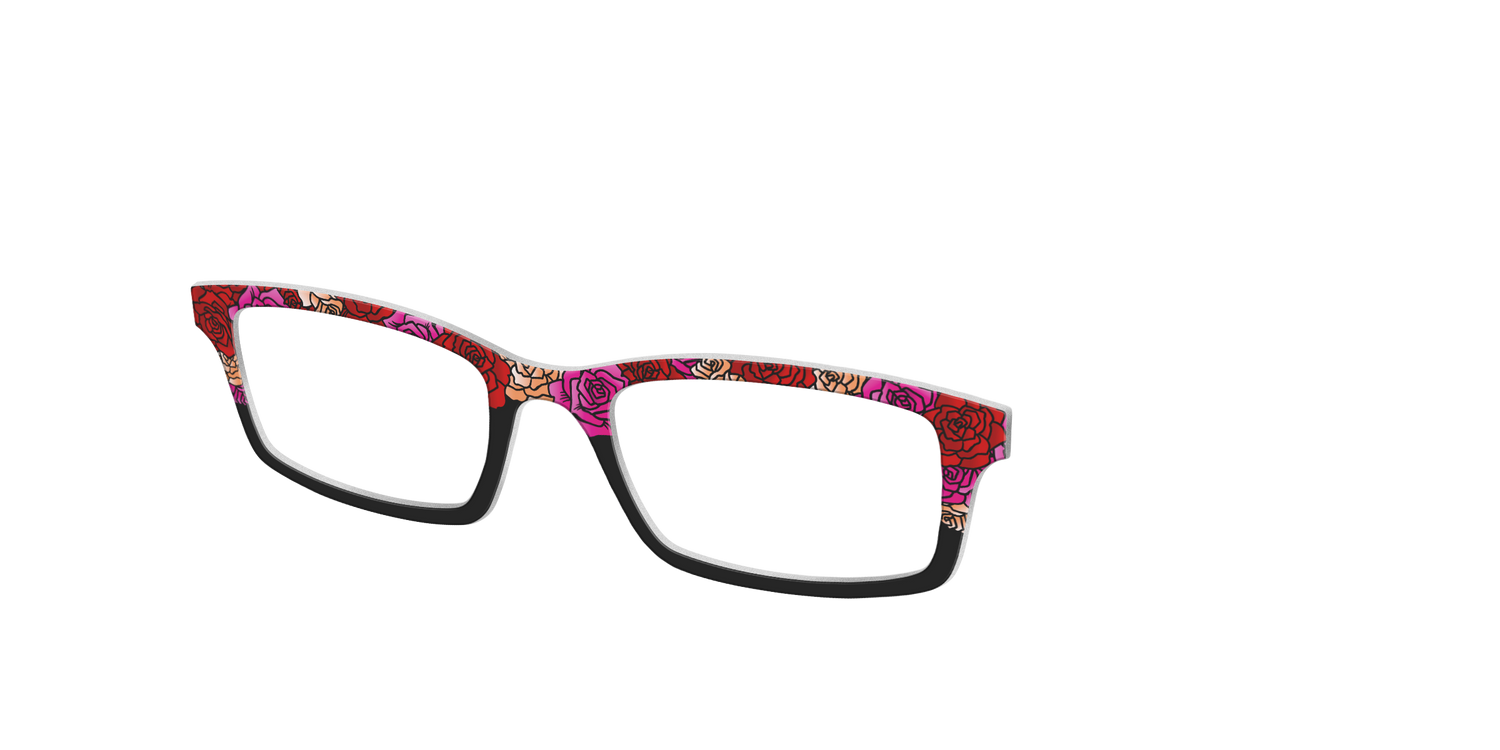The Frida Flower Crown - Angle Top Image - Pair Eyewear