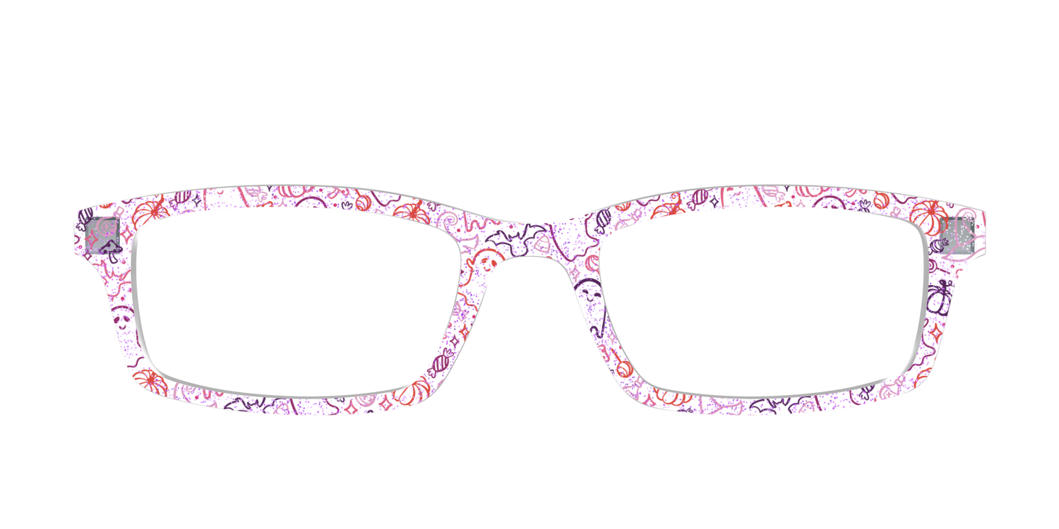 The Frightfully Fun Doodles Crystal - Front Top Image - Pair Eyewear