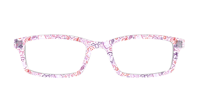 The Frightfully Fun Doodles Crystal - Front Top Thumbnail - Pair Eyewear